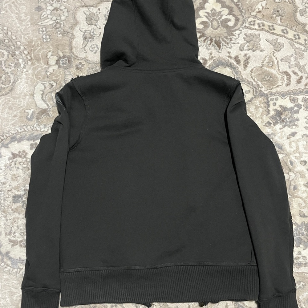 American Rag Cie Men’s Small Faux Fur Lined Hooded Zip Jacket - Picture 6 of 6